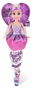 Păpușă Zuru Sparkle Girlz Cone Doll - Curcubee și Unicorni, 10 cm, asortiment