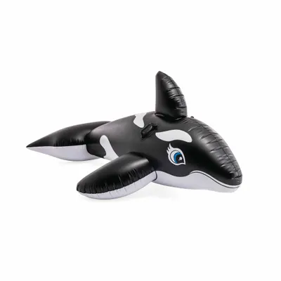 Colac gonflabil Intex Orca 193x119 cm, negru