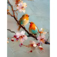 Tablou cu ramă imprimat 60x80 cm Robins – Styler