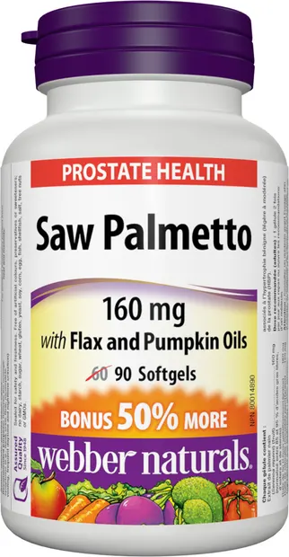 Saw Palmetto, 90 capsule, Webber Naturals