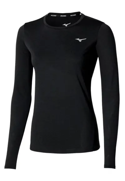 Bluza alergare dama Core Impulse FW 2025 - Negru
