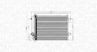 Condensator climatizare (cu uscator) potrivit VW CC B7, PASSAT ALLTRACK B7, PASSAT B6, PASSAT B7 1.6-2.0D 03.05-12.16