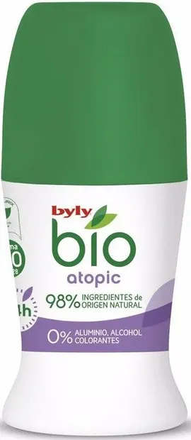 Deodorant Roll-on bio piele cu tendinta atopica, 50ml, Byly