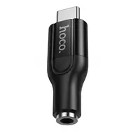 Adaptor Audio USB-C - 3.5mm HOCO UPA35, Negru