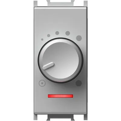 Modul Variator rotativ cap scara 1-10V argint, TEM Modul TEM-EM16ES-U