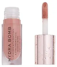 Makeup Revolution Luciu de buze Hydra Bomb, Drippin Nude, 4.6 ml