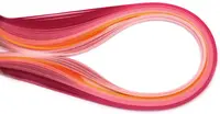 Panglici pentru quilling Em art - 5 mm/39 cm, multicolor(100 buc.)