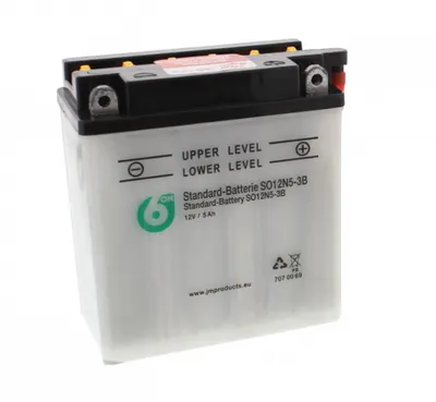Baterie 12V5Ah moto + electrolit 6-ON 12N5-3B
