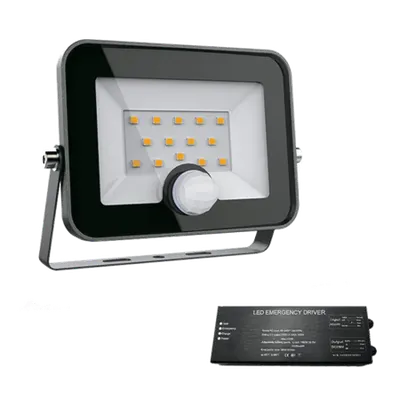 Vega Slim Smd Proiector Led 30w cu Senzor+ Kit Emergenta