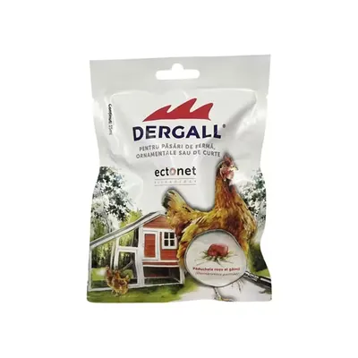 Dergall, solutie deparazitat extern gainile si adaposturile, 15 ml
