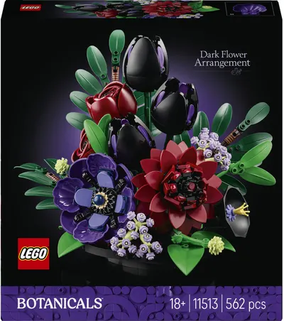Set de construcție LEGO Botanicals – Aranjament floral gotic (11513)