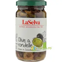 Masline Verzi Kalamata Taiate Bucati Ecologice/Bio 210g