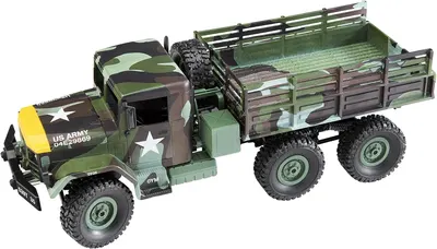 Camion militar radiocomandat Revell - US Army, 6x6, 1:16