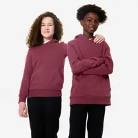 Hanorac din bumbac cu glugă Educație fizică Mov Copii