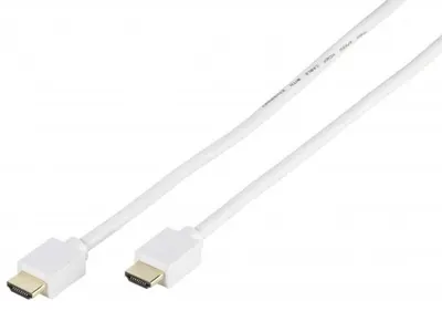 Cablu Vivanco - 47165, HDMI/HDMI с Ethernet, 2m, alb