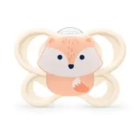 Suzeta NUK Perfect Match Air Silicon Cutie Depozitare Vulpe 0-6 luni