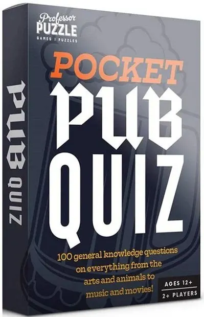 Joc de societate Professor Puzzle - Pocket Pub Quiz - Party