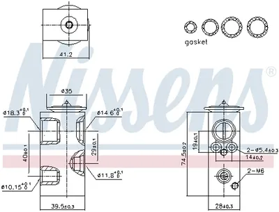 Supapa Expansiune Clima Potrivit Dacia Logan Ii, Logan Mcv Ii, Sandero Ii; Renault Captur I, Clio Iv, Kaptur, Logan Stepway Ii, Sandero Stepway Ii, Thalia Iii 0.9-1.6 10.12