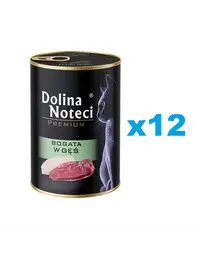 DOLINA NOTECI Premium hrană pentru pisici 12x400 g gâscă