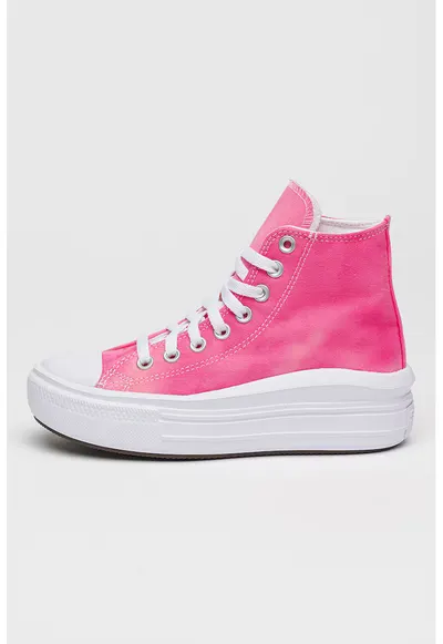 Pantofi sport cu platforma All Star Move - Fucsia