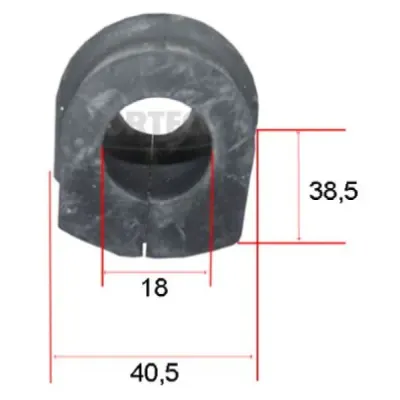 Bucsa bara stabilizatoare CORTECO 49367525