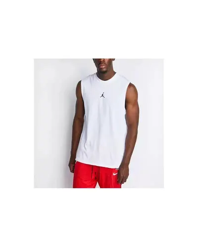Tshirt Nike JUMPMAN SPRT SLVLS TOP Blanc