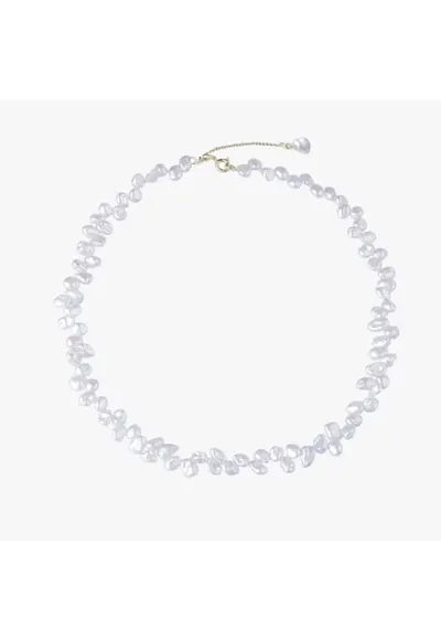 Colier din aur galben Golden Brielle - Perle naturale