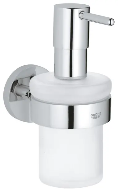 Dozator sapun lichid Grohe Start 41195000, pe perete, 160 ml, metal, Crom