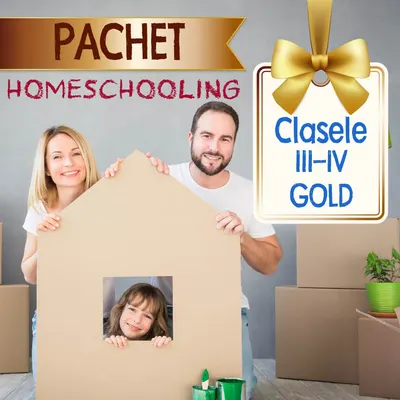 Pachet Homeschooling Clasele III-IV Gold