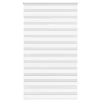Gossi jaluzea tip zebra alb latime tesatura 120,9 cm poliester