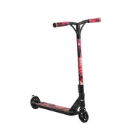 Trotineta aluminiu cu 2 roti pentru fete peste 10 ani Freestyle Stunt Shock for Tricks rosu