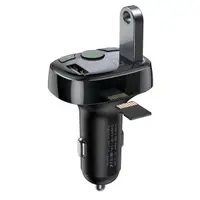Modulator FM Bluetooth Baseus S-09A, 2 x USB-A - 1 x microSD CCMT000001