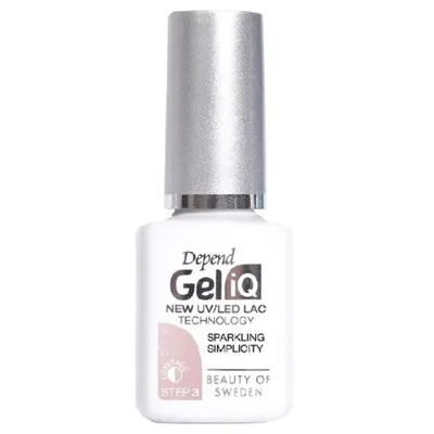 Oja Semipermanenta Depend Gel IQ UV LED, Sparkling Simplicity, 5 ml