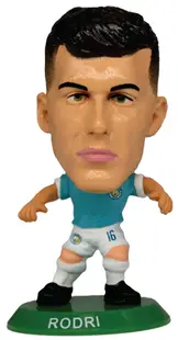 Figurină Creative Toys Sports: Soccerstarz - Manchester City Rodri Home Kit, 5 cm