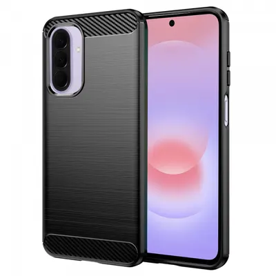 Husa pentru Samsung Galaxy A27 5G, Techsuit, Carbon, Neagra