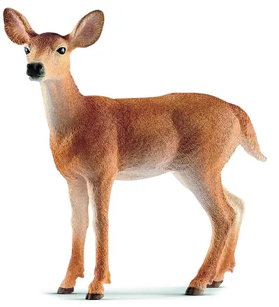 Figurina Schleich Wild Life America - Pui de caprioara cu coada alba