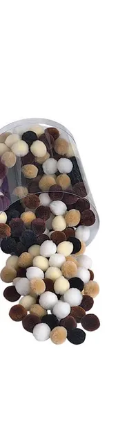 Set de 250 de accesorii pom-pom