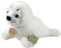 Jucărie de pluș Rappa Eco Friends - Focă albă , 25 cm