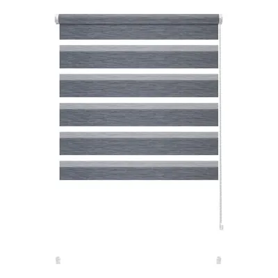 Jaluzea gri antracit zi/noapte 97x150 cm Zebra Silvalin – Gardinia