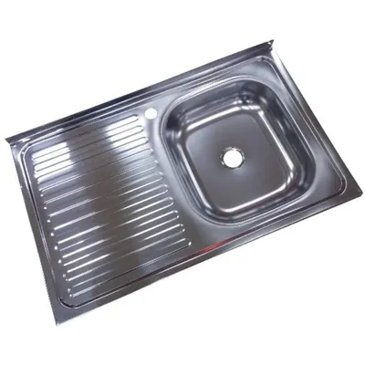 Chiuveta din Inox, Cuva Dreapta, 50 x 80 cm