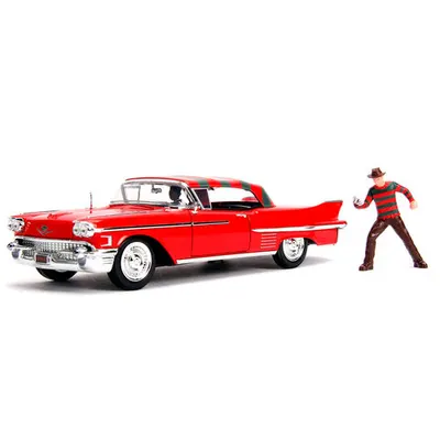 Macheta metalica - Freddie Krueger - 1958 Cadillac - Series 62