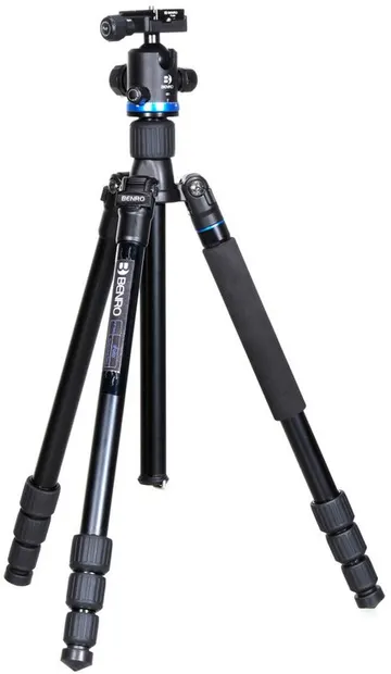 Trepied Benro - iFoto L AL + IB0, 46-166.8 cm, negru