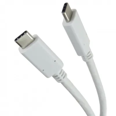 Cablu USB 3.2 type C la USB type C T-T 1m Alb, ku31cc1w