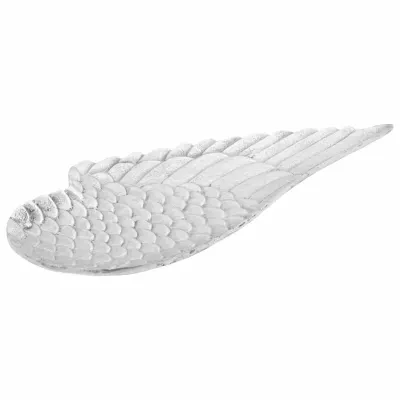 vidaXL Coș fructe 2 buc. Argintiu 40 x 18 x 2.5 cm Aluminiu