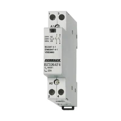 Contactor modular 25A 2ND 24V AC