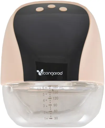Pompa de sân electrică Cangaroo - Hands Free Libera, Cappuccino