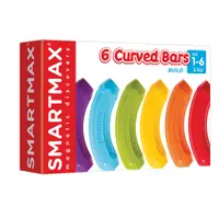 Joc magnetic, Smart Max, XT-Box, 6 piese curbate
