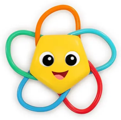 Jucărie dentiție și zornăitoare 2 în 1 Baby Einstein - Stea de mare