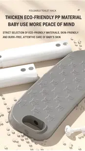 Reductor toaleta pentru copii Little Mom Grey, pliabil, reglabil, colac detasabil PVC, cu suprafete anti-alunecare, manere ergonomice, protectie anti-stropire, compatibilitate universala