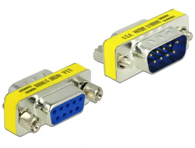 Adaptor serial DB9 T-M, Delock 65249